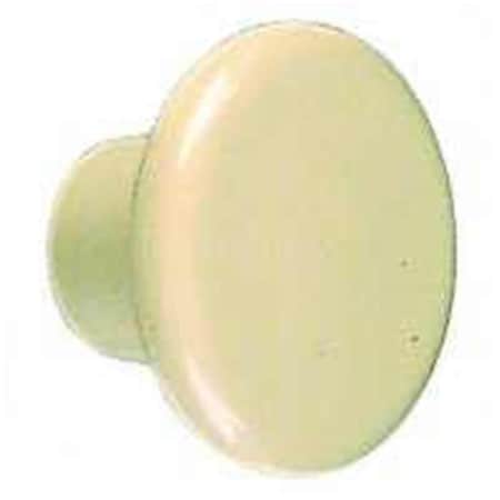 Amerock White Plastic Knob 6138945